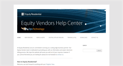 Desktop Screenshot of equity.opstechnology.com